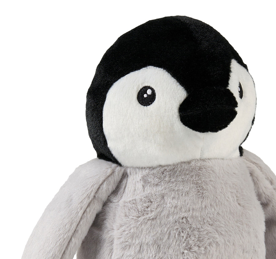 Novelty Filled Cushion Pipa Penguin Grey
