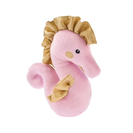 Novelty Filled Cushion Stacey Seahorse Pink