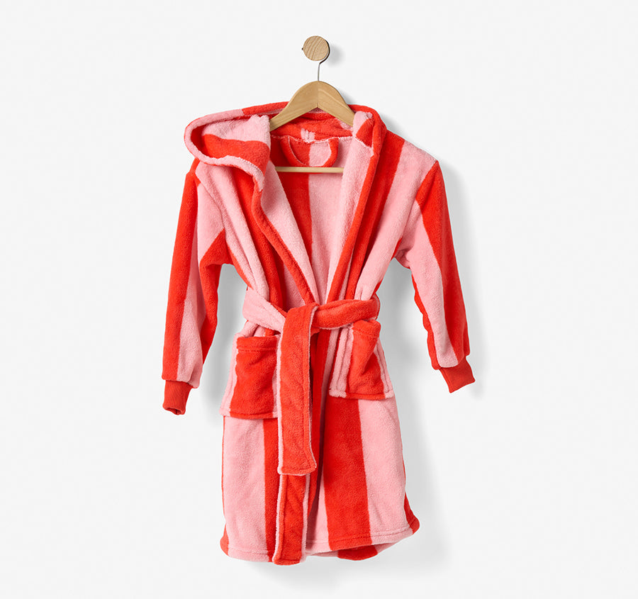 Ocean City Kids Bathrobe Range Tomato