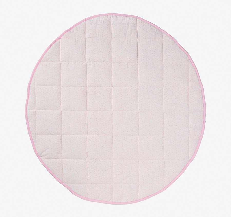 Petite Paris 120cm Round Playmat Pink