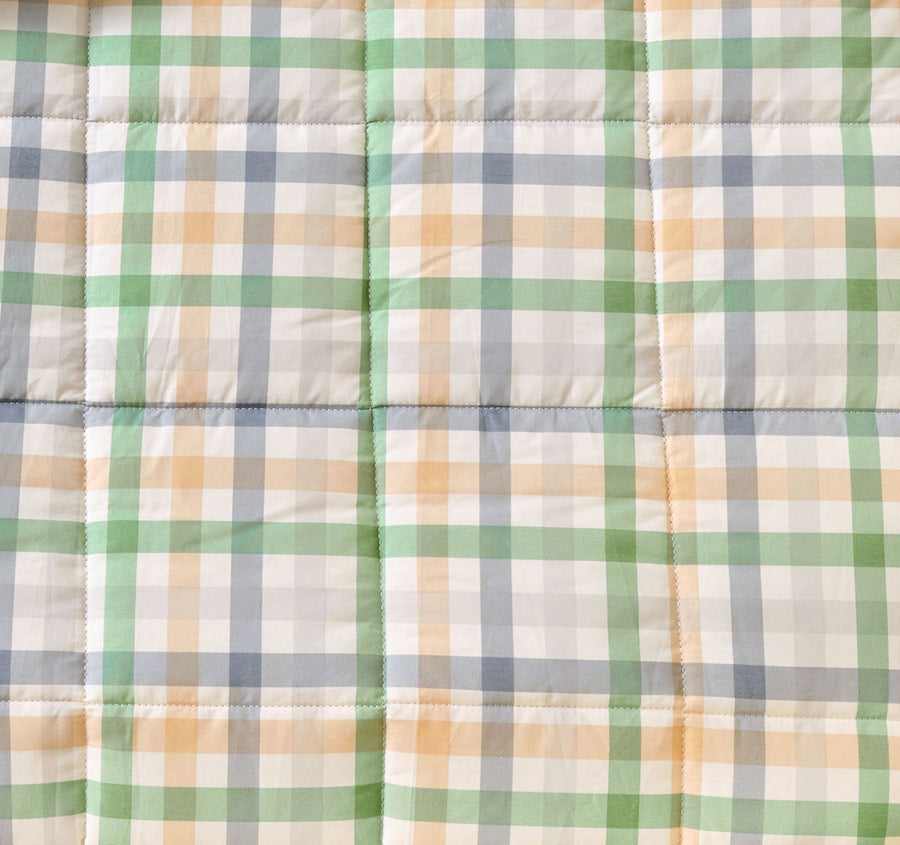 Playground Cot Coverlet Green