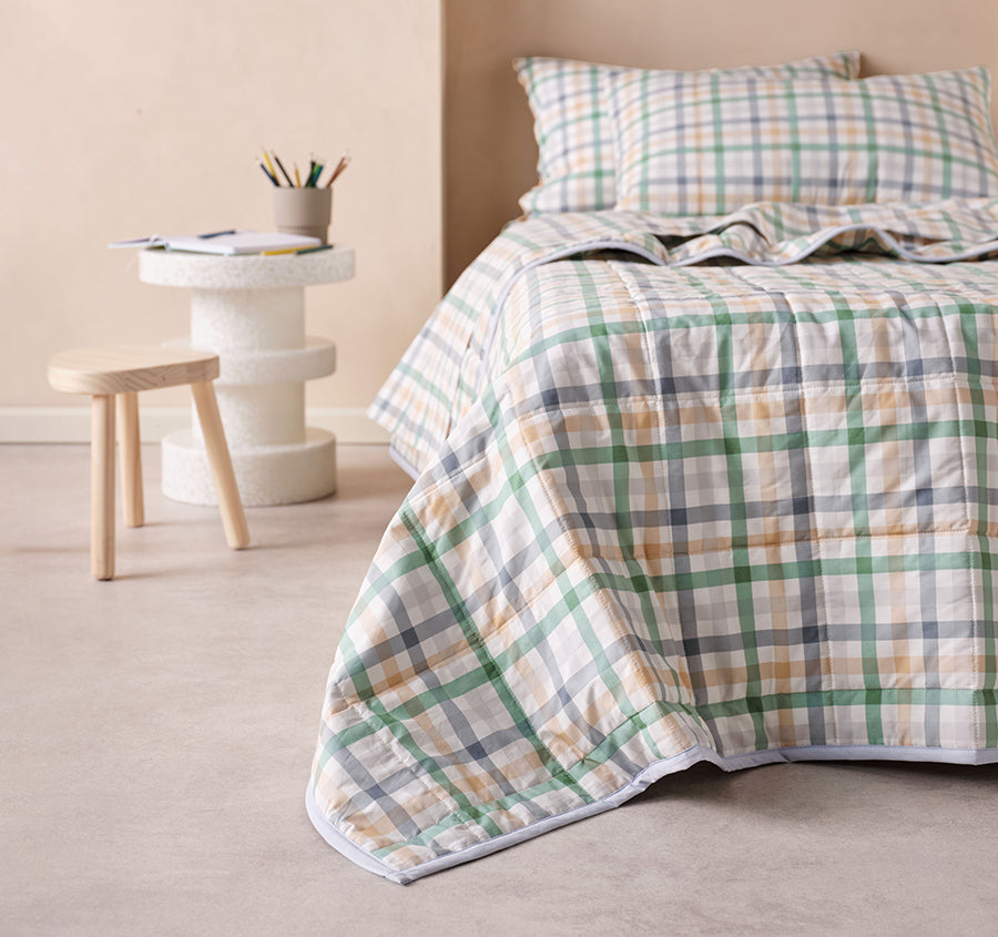 Playground Coverlet Set Green