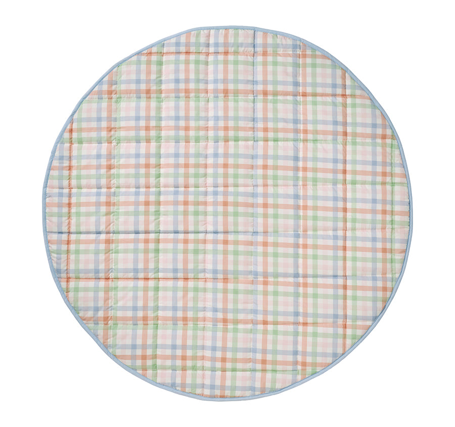 Playground 120cm Round Playmat Orange