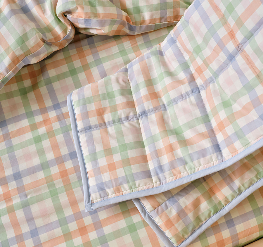 Playground Cot Coverlet Orange