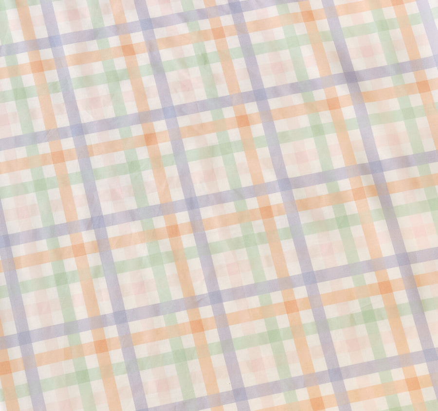 Playground 2 Piece Cot Fitted Sheets Orange