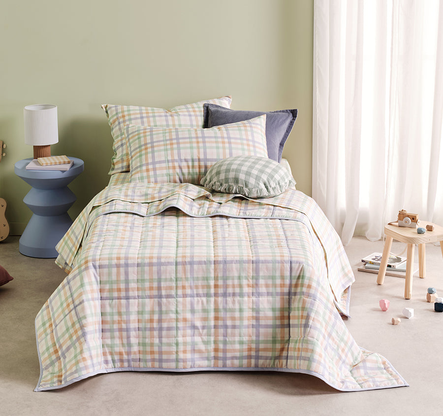 Playground Coverlet Set Orange