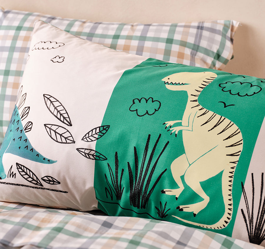 Prehistoric Patchwork Quilt Cover Set Range Multi