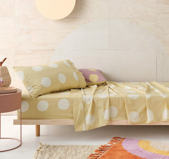 Roundabout Sheet Set Range Wheat