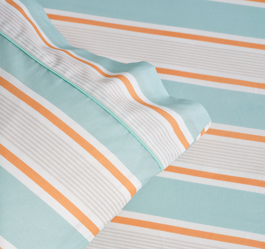 Sailor Stripe Fitted Combo Set Range Blue