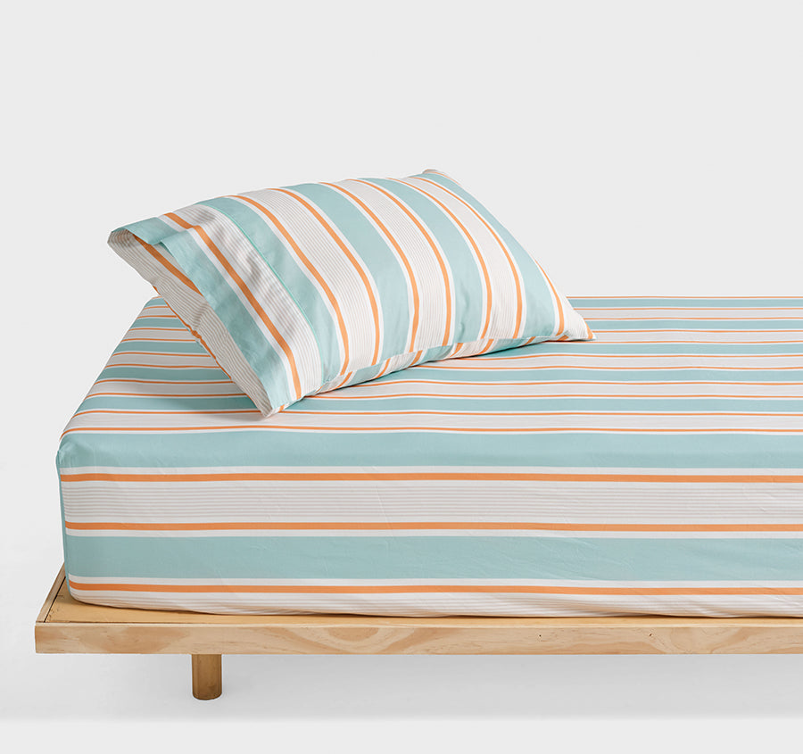 Sailor Stripe Fitted Combo Set Range Blue