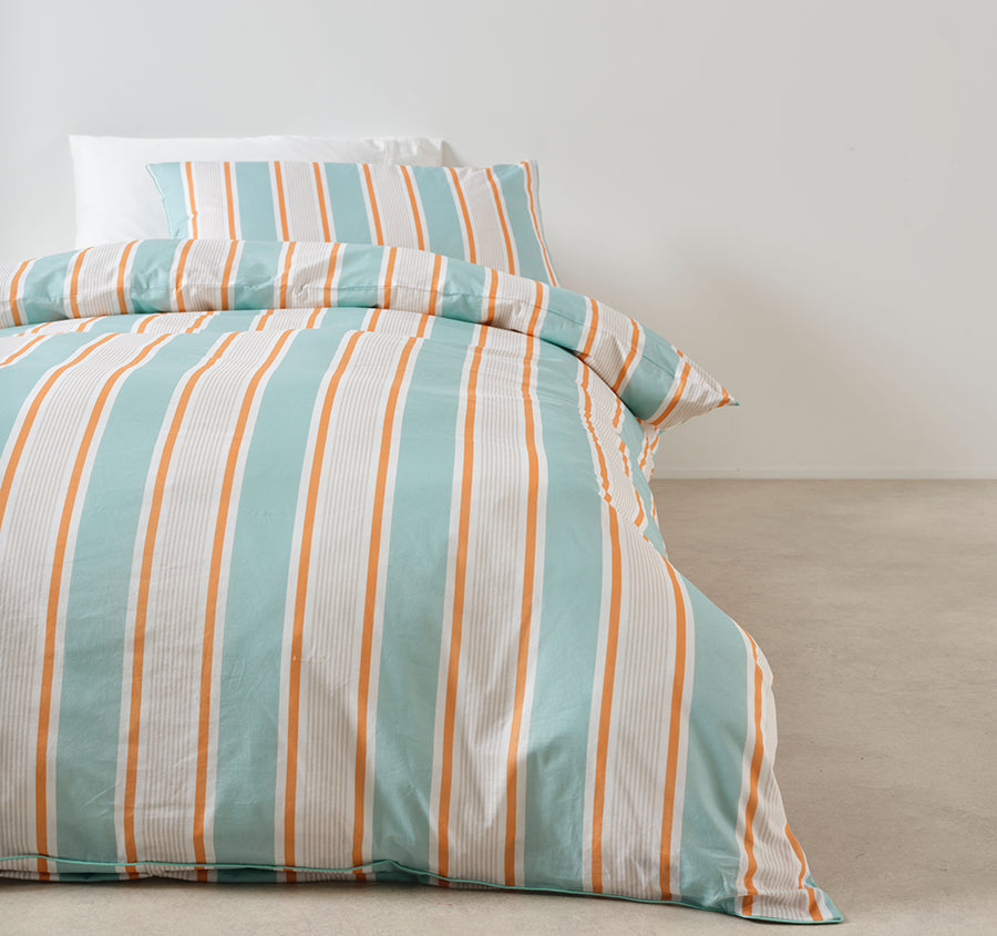 Sailor Stripe Quilt Cover Set Range Blue
