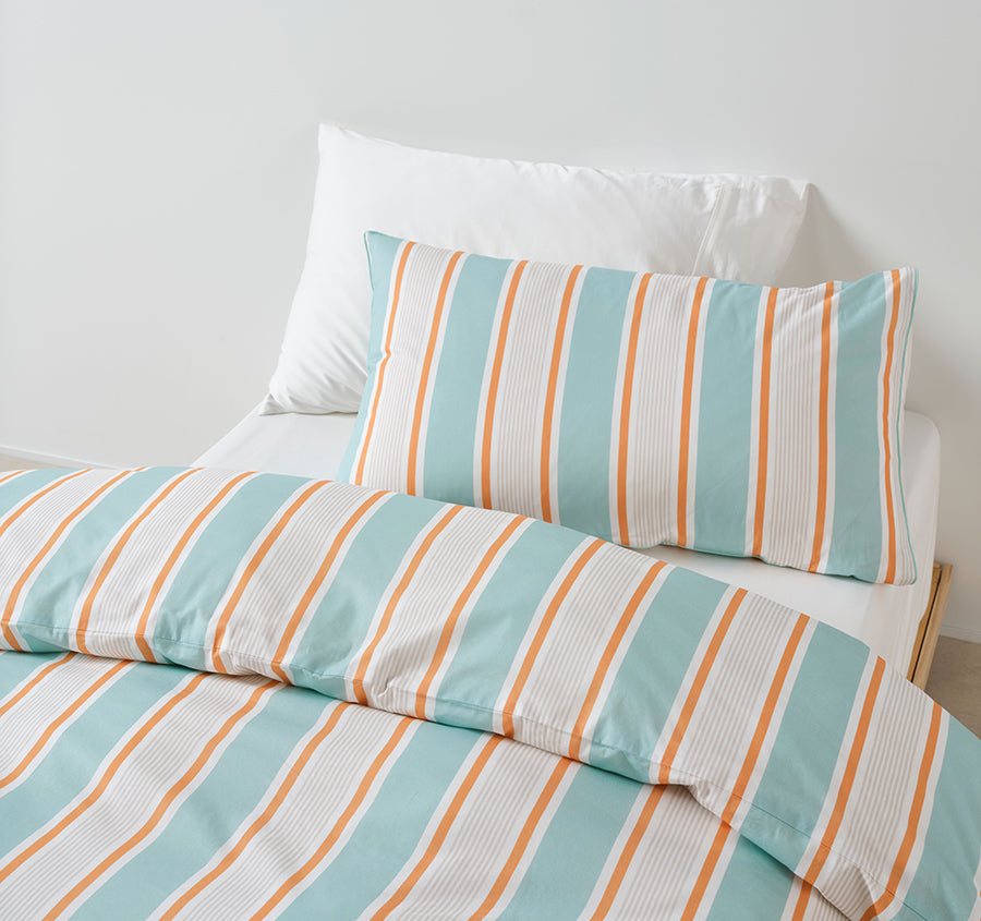Sailor Stripe Quilt Cover Set Range Blue