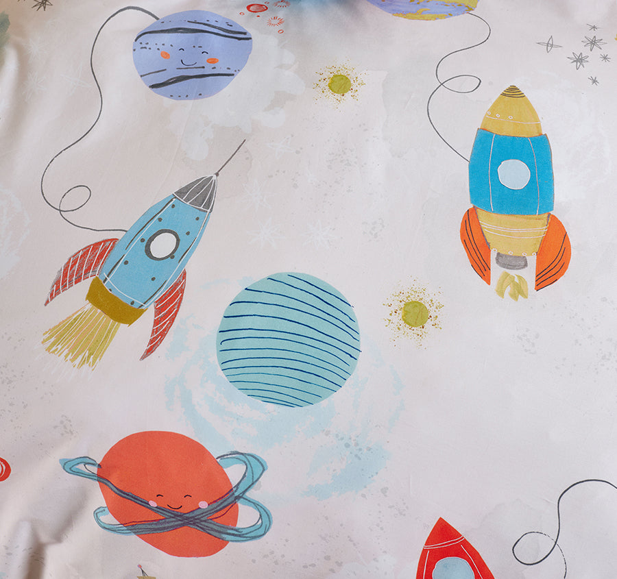 Space Discovery Quilt Cover Set Range Multi