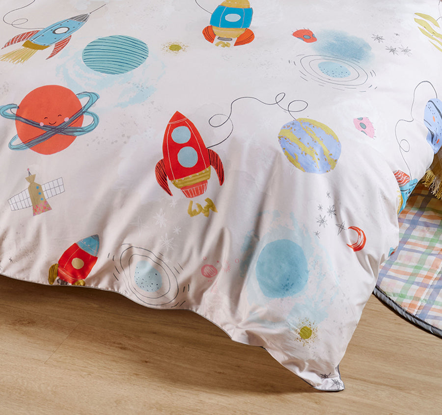 Space Discovery Quilt Cover Set Range Multi