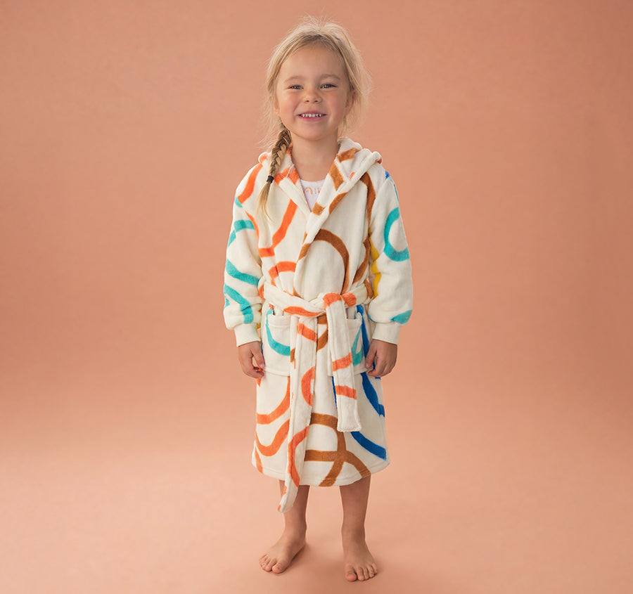 Squiggle Kids Bathrobe Range