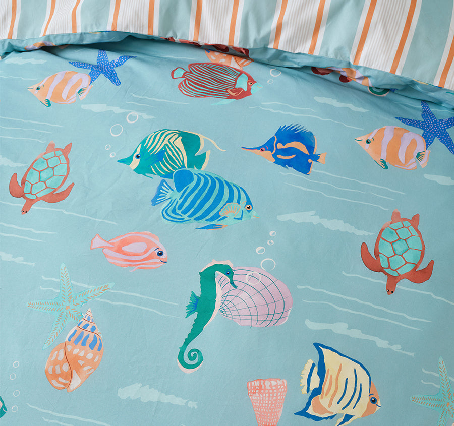 Under The Sea Quilt Cover Set Range