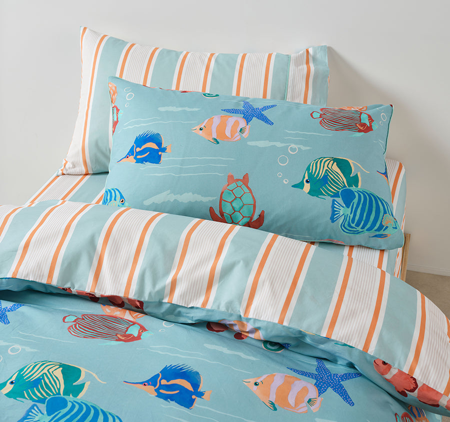 Under The Sea Quilt Cover Set Range