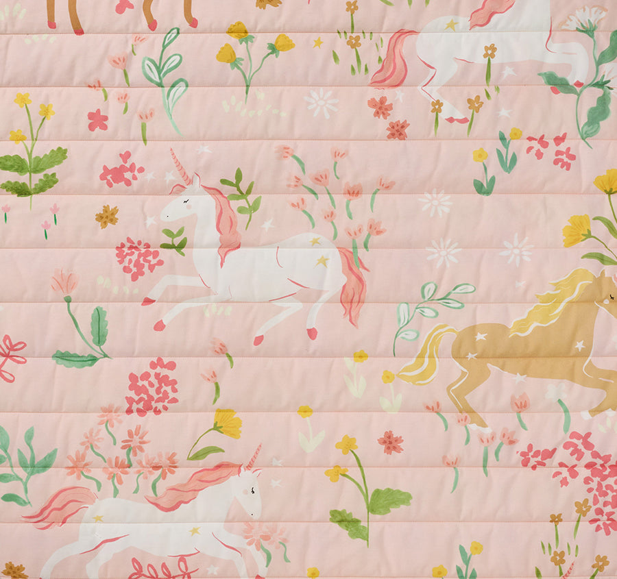 Unicorn Fields 120cm Round Playmat Multi