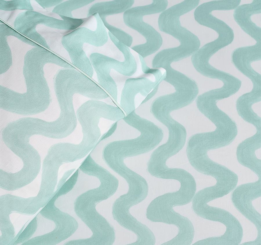 Wiggle Wiggle Fitted Sheet Combo Set Range Mint