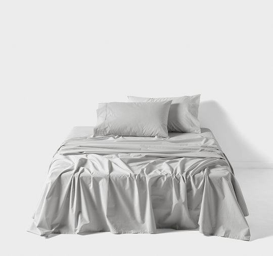 400THC Australian Cotton Sheet Set Range Silver