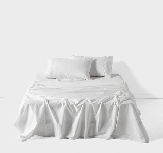 400THC Australian Cotton Sheet Set Range White