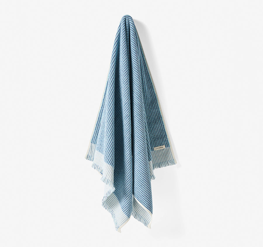 Alara 580GSM Cotton Bath Towel Range Blue
