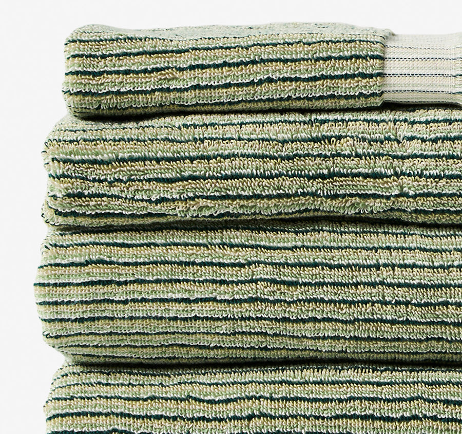Alara 580GSM Cotton Bath Towel Range Emerald
