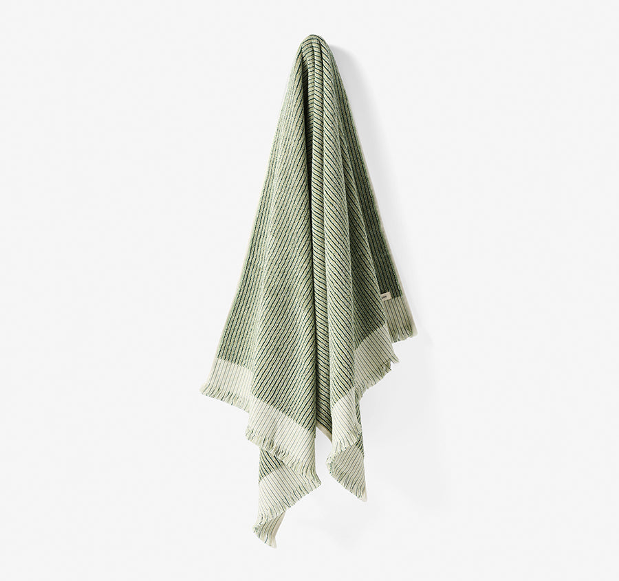 Alara 580GSM Cotton Bath Towel Range Emerald