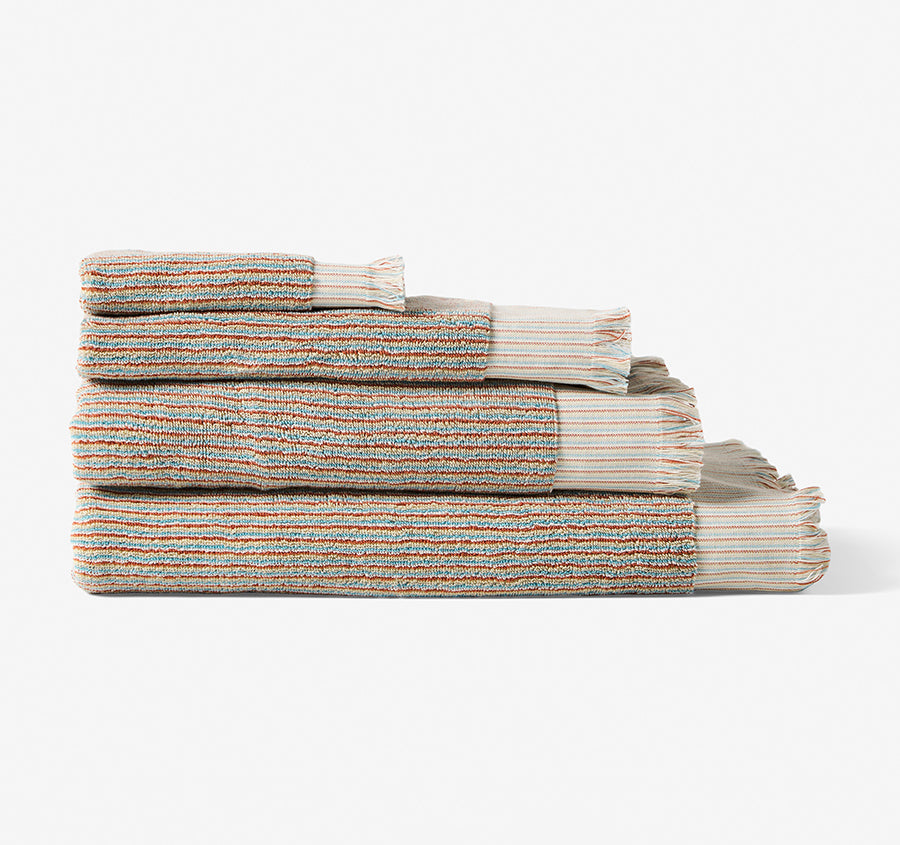 Alara 580GSM Cotton Bath Towel Range Rust