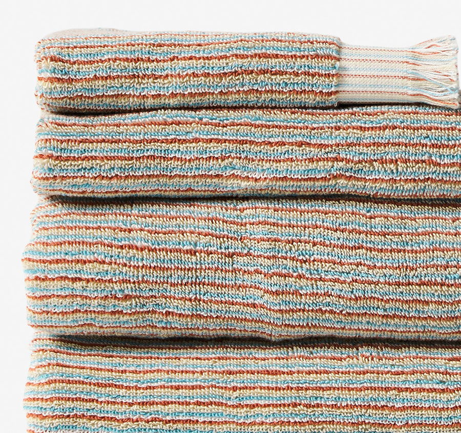 Alara 580GSM Cotton Bath Towel Range Rust