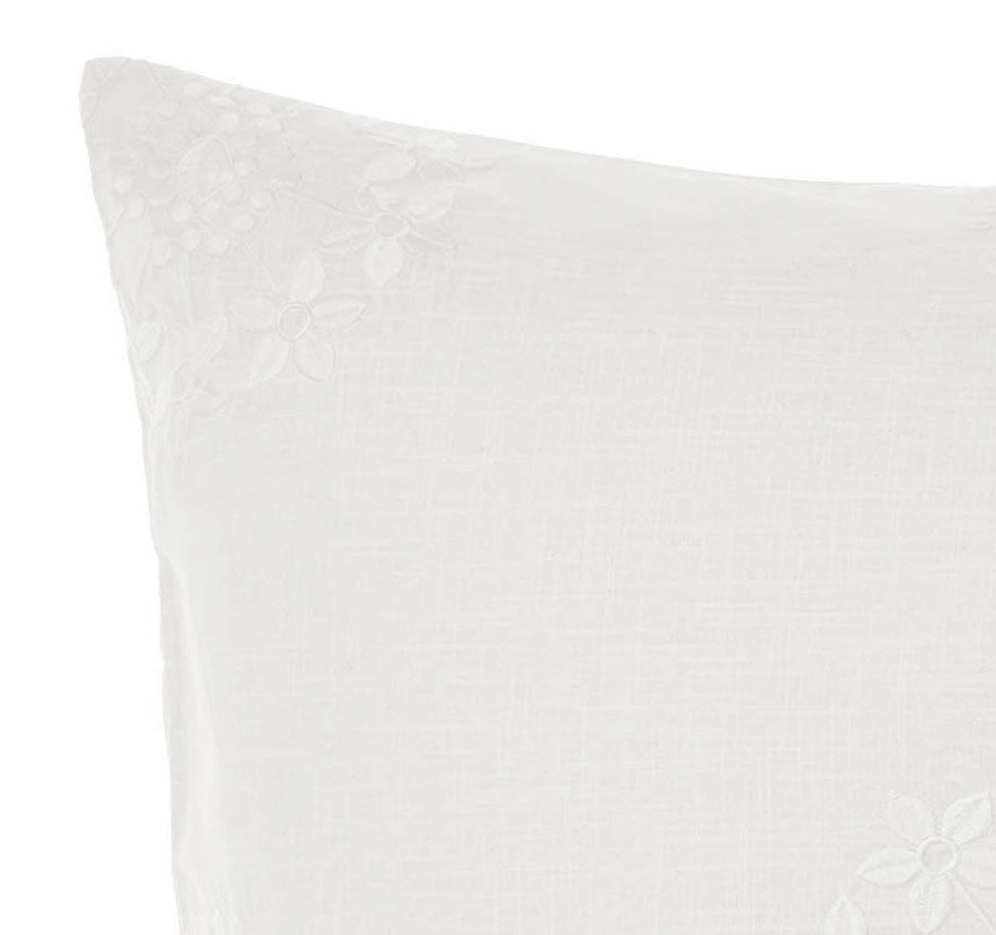 Amore European Pillowcase White