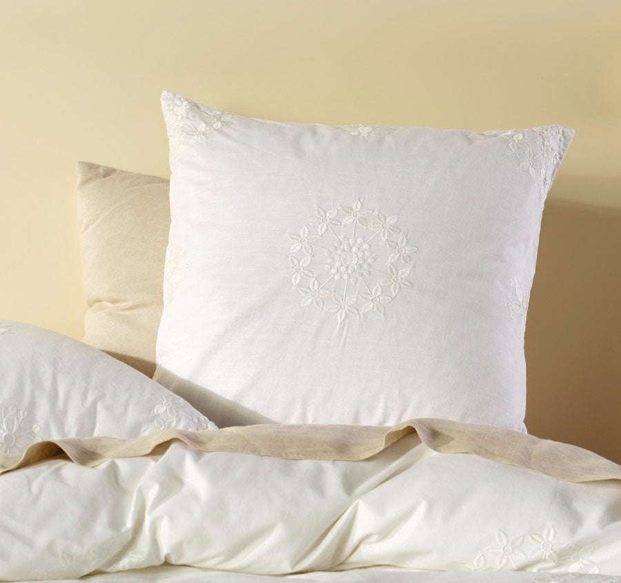 Amore European Pillowcase White