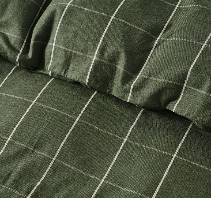 Atrium Quilt Cover Set Range Forest