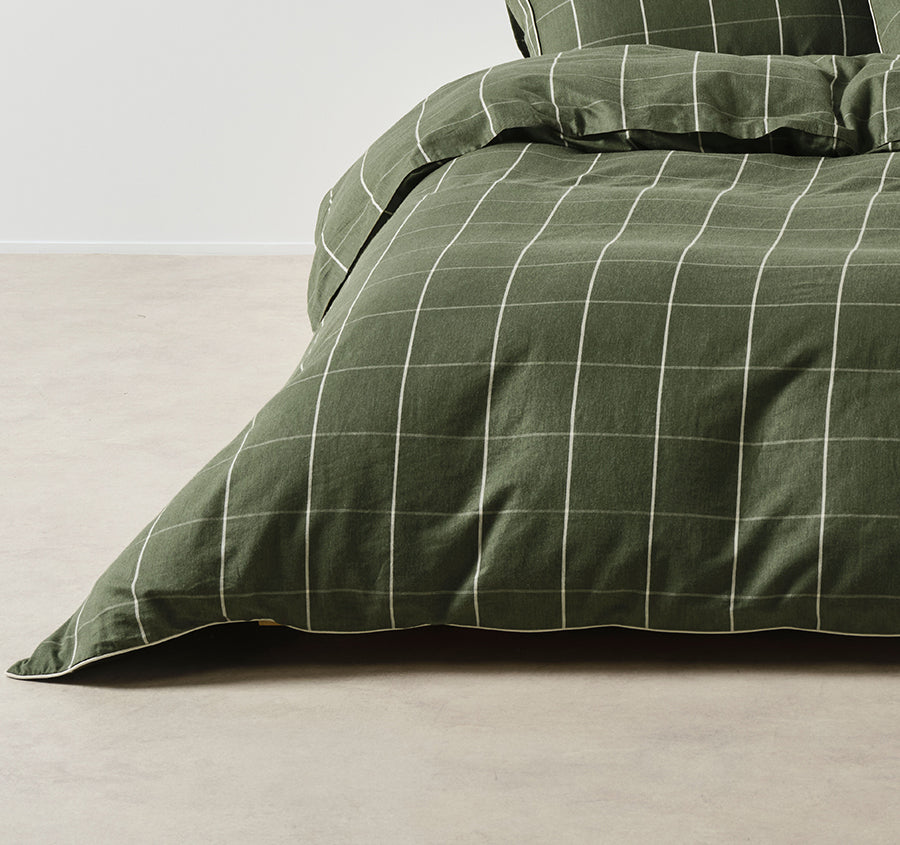 Atrium Quilt Cover Set Range Forest