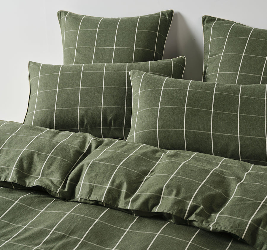 Atrium Quilt Cover Set Range Forest