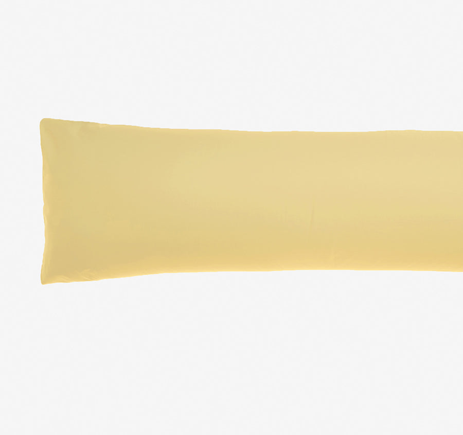 Hotel Augusta 500THC Cotton Sateen Body Pillowcase Daffodil
