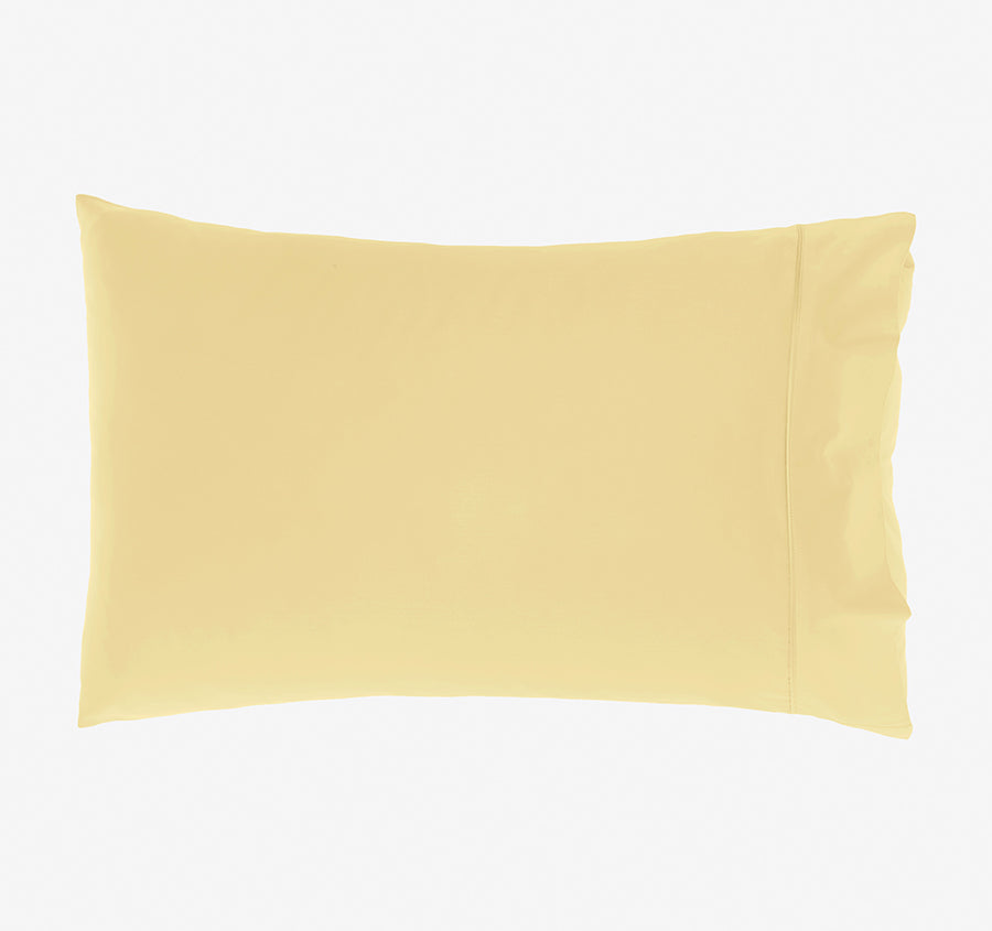 Hotel Augusta 500THC Cotton Sateen King Pillowcase Daffodil