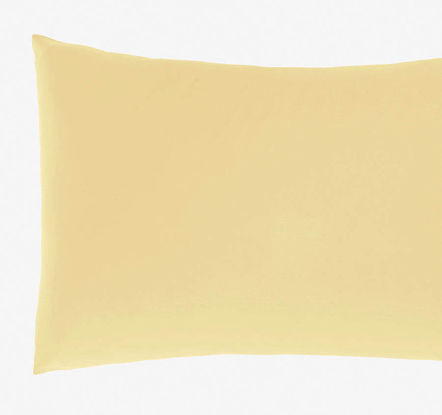 Hotel Augusta 500THC Cotton Sateen King Pillowcase Daffodil