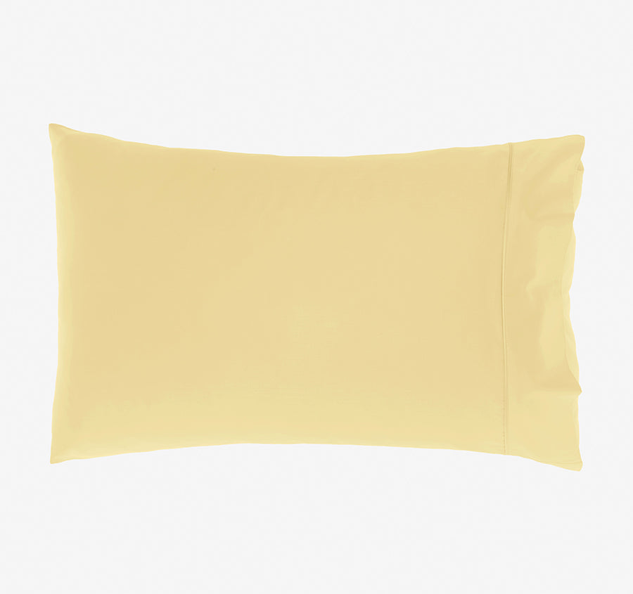 Hotel Augusta 500THC Cotton Sateen Standard Pillowcase Daffodil