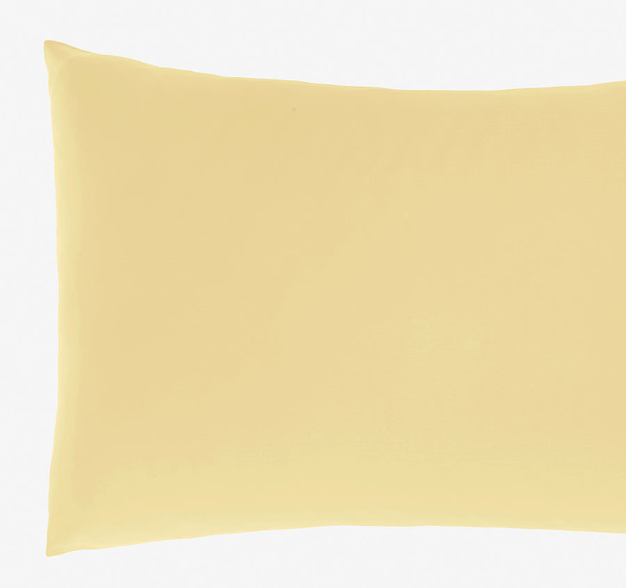 Hotel Augusta 500THC Cotton Sateen Standard Pillowcase Daffodil