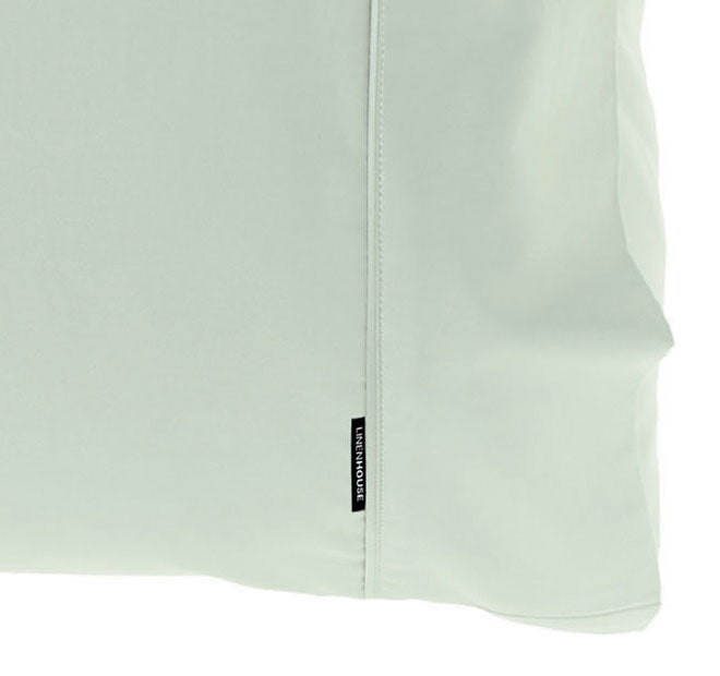 Hotel Augusta 500THC Cotton Sateen King Pillowcase Green Gum