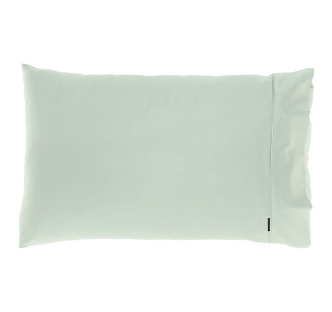 Hotel Augusta 500THC Cotton Sateen King Pillowcase Green Gum