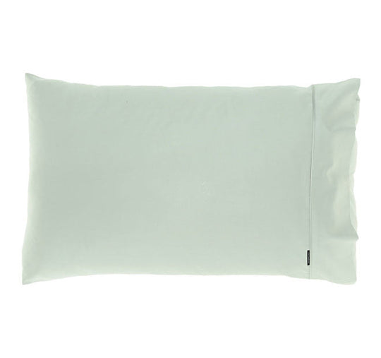 Hotel Augusta 500THC Cotton Sateen King Pillowcase Green Gum