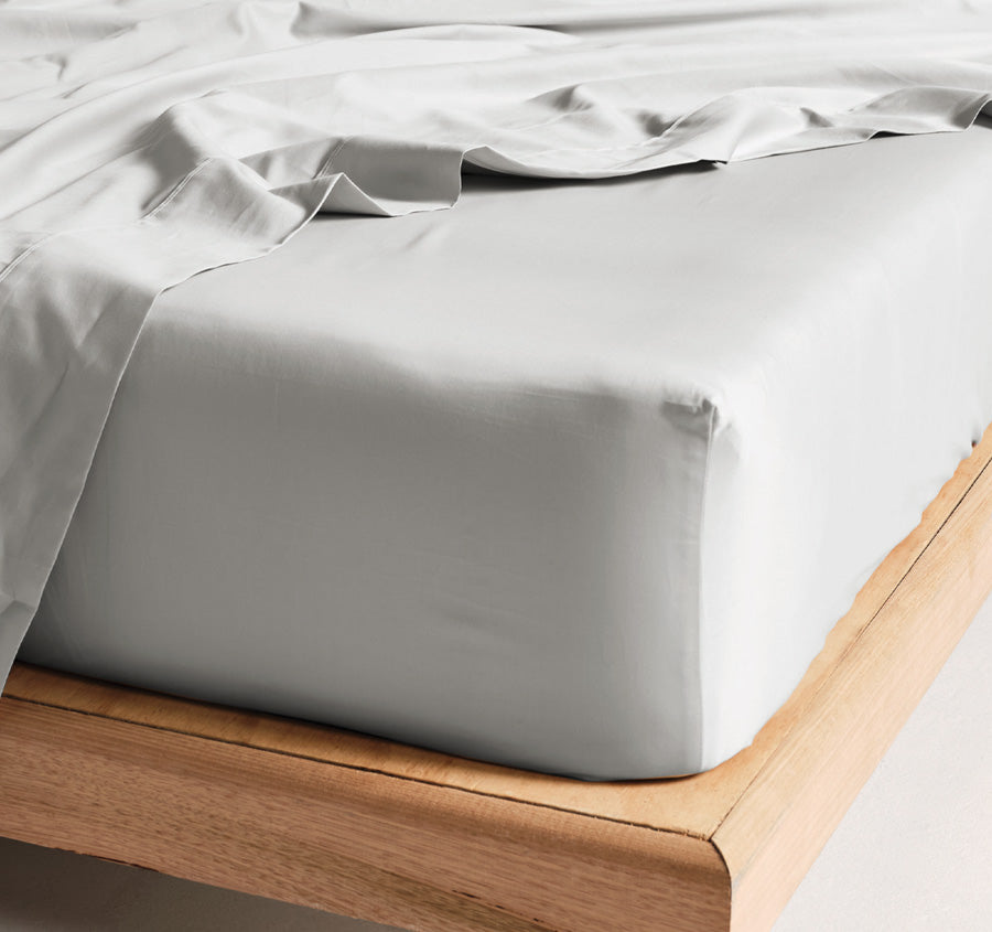 Hotel Augusta 500THC Cotton Sateen Mega Sheet Set Range Grey