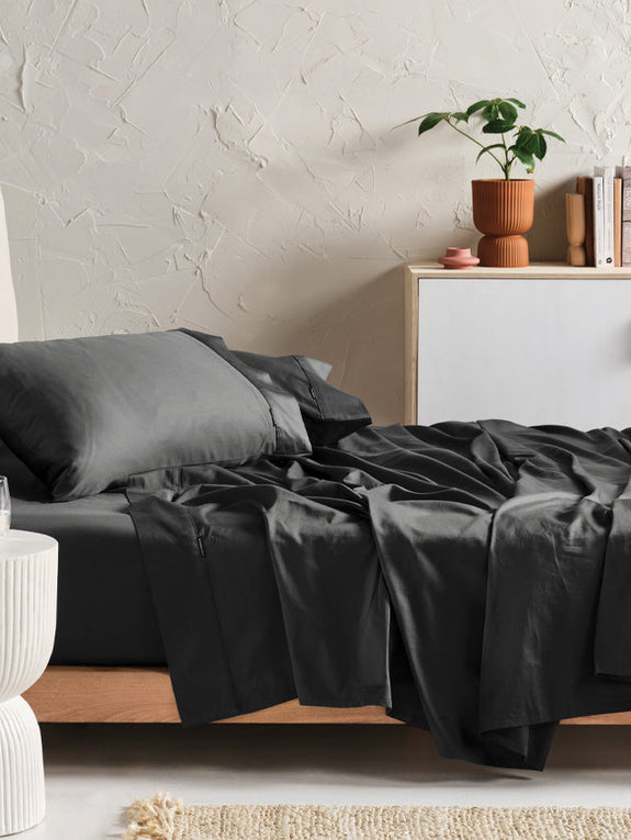 Hotel Augusta 500THC Cotton Sateen Mega Sheet Set Range Magnet