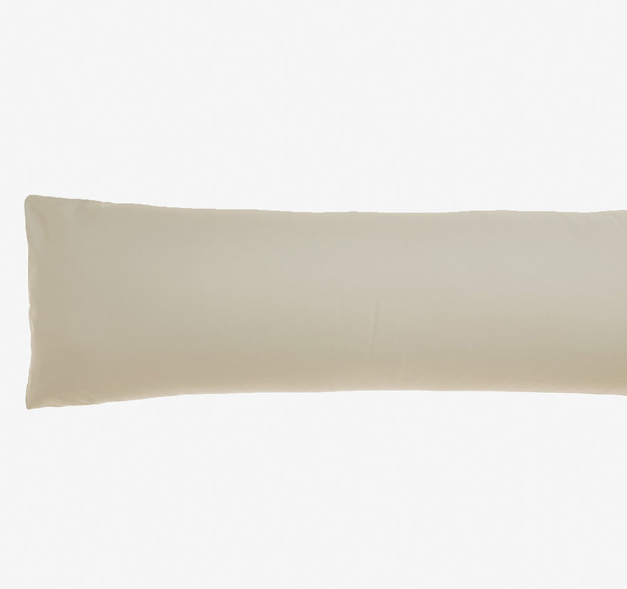 Hotel Augusta 500THC Cotton Sateen Body Pillowcase Natural