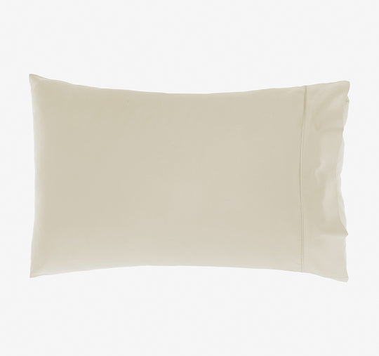 Hotel Augusta 500THC Cotton Sateen King Pillowcase Natural