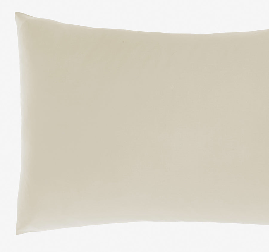 Hotel Augusta 500THC Cotton Sateen Standard Pillowcase Natural