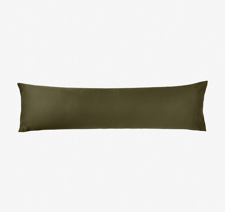 Hotel Augusta 500THC Cotton Sateen Body Pillowcase Olive