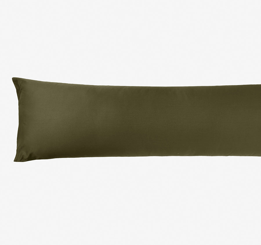 Hotel Augusta 500THC Cotton Sateen Body Pillowcase Olive